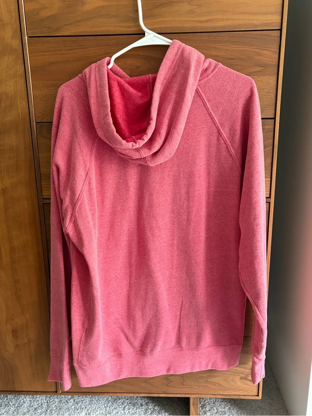 Pink Women's Hoodie Sweatshirt - Unbranded Comfort Pullover - Picture 2 of 4